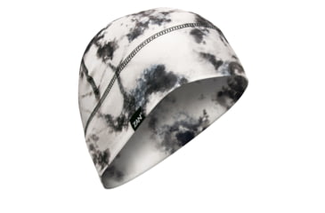 Image of Zan Helmet Liner/Beanie SportFlex Series Black &amp; White Tie Dye