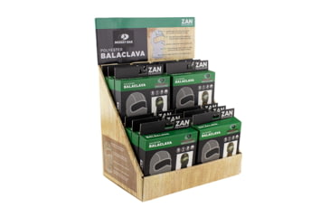 Image of Zan : POS Polyester Balaclava Display- Mossy Oak Camo