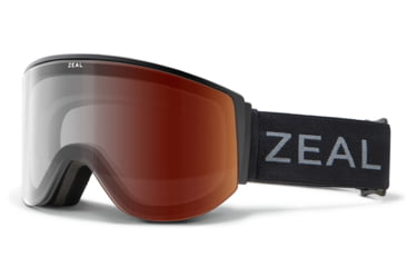Image of Zeal Optics Beacon Goggles, Automatic Grey-Base Polarized Lens, Dark Night Frame, Medium, 11768