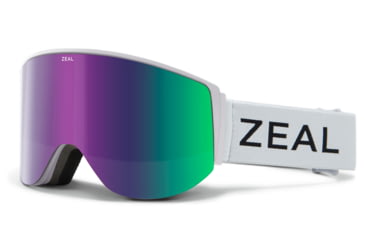 Image of Zeal Optics Beacon Goggles, Jade Mirror Lens, Fog Frame, Medium, 11897
