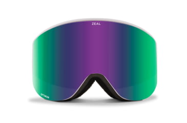 Image of Zeal Optics Beacon Goggles, Jade Mirror Lens, Fog Frame, Medium, 11897