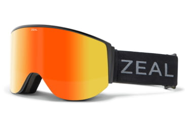 Image of Zeal Optics Beacon Goggles, Phoenix Mirror Lens, Dark Night Frame, Medium, 11900