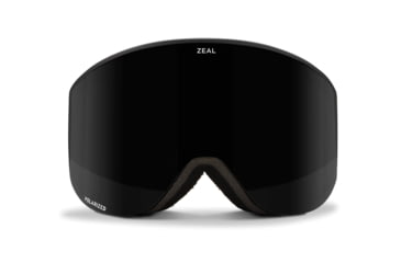Image of Zeal Optics Beacon Goggles, Polarized Dark Grey Lens, Dark Night Frame, Medium, 11892