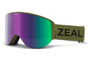 Image of Zeal Optics Beacon Goggles, Polarized Jade Lens, Fern Frame, Medium, 11774
