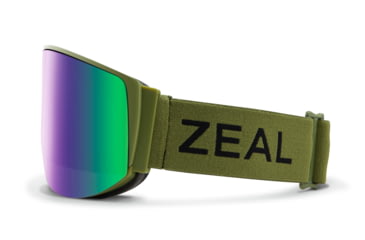 Image of Zeal Optics Beacon Goggles, Polarized Jade Lens, Fern Frame, Medium, 11774