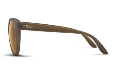 Image of Zeal Optics Dakota Sunglasses, Bombay Brown Frame, Polarized Copper Lens, Polarized, 10889