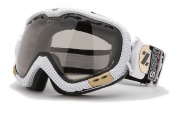 Image of Zeal Optics Dominator Ski Goggles, Carbon Matte White Frame and Polarized Automatic Optimum Lens DM4SPPW