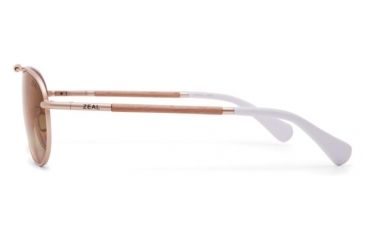 Image of Zeal Optics Fairmont Sunglasses, Matte Gold Frame, Polarized Gradient Copper Lens, Polarized, 10946