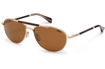 Image of Zeal Optics Fairmont Sunglasses - Polished Gold Frame,Polarized Copper Lens 10944