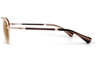 Image of Zeal Optics Fairmont Sunglasses - Polished Gold Frame,Polarized Copper Lens 10944