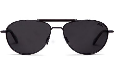 Image of Zeal Optics Fairmont Sunglasses - Polished Steel Frame,Polarized Dark Grey Lens 10945