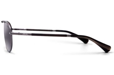 Image of Zeal Optics Fairmont Sunglasses - Polished Steel Frame,Polarized Dark Grey Lens 10945
