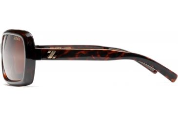 Image of Zeal Optics Felicity Womens Sunglasses, Demi Tortoise Frame and Polarized Copper Lens 10026