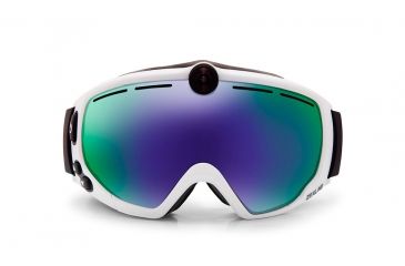 Image of Zeal Optics HD2 Goggles,White Out Frame,Jade Mirror Lens 10819