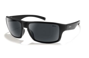 Image of Zeal Optics Incline Polarized Sunglasses, Matte Black 11425