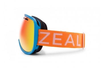 Image of Zeal Optics Level Goggles,Blue Tang Frame,Phoenix Mirror Lens 10785