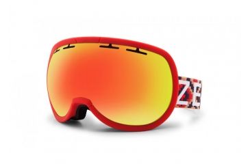 Image of Zeal Optics Level Goggles,Foxfire Frame,Phoenix Mirror Lens 10784