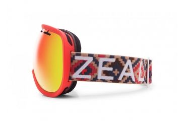 Image of Zeal Optics Level Goggles,Foxfire Frame,Phoenix Mirror Lens 10784