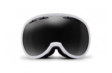 Image of Zeal Optics Level Goggles,White Out Frame,Dark Grey Lens 10782