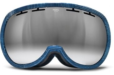 Image of Zeal Optics Level Ski Goggles, MADE Denim Frame and Metal Mirror Optimum Lens 10270