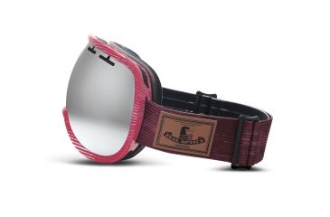 Image of Zeal Optics Level Ski Goggles, MADE Red Wash Frame and Bluebird Mirror Optimum Lens 10271
