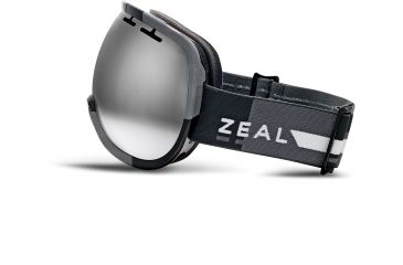 Image of Zeal Optics Level Ski Goggles, Supply Black Frame and Metal Mirror Optimum Lens 10266