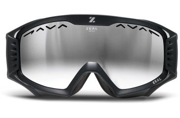 Image of Zeal Optics Outpost Ski Goggles, Dark Black Frame and Polarized Gunmetal Optimum Lens 10340