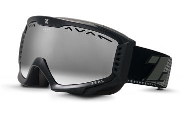 Image of Zeal Optics Outpost Ski Goggles, Dark Black Frame and Polarized Gunmetal Optimum Lens 10340