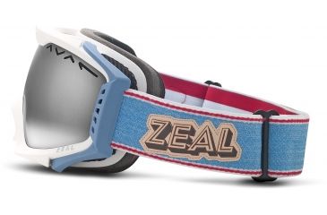Image of Zeal Optics Outpost Ski Goggles, Rucksack Americana Frame and Polarized Gunmetal Optimum Lens 10227