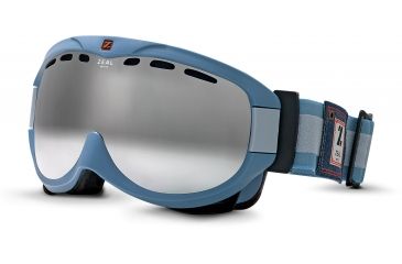Image of Zeal Optics Outpost Ski Goggles, Rucksack Denim Frame and Polarized Gunmetal Optimum Lens 10224