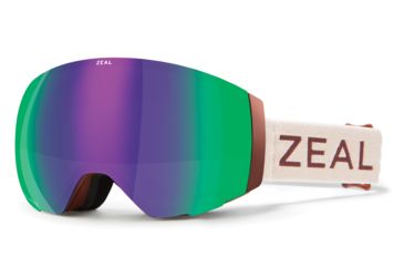 Image of Zeal Optics Portal Goggle, Polarized Jade Mirror/Sky Blue Mirror Lens, Maroon Bells, 11496