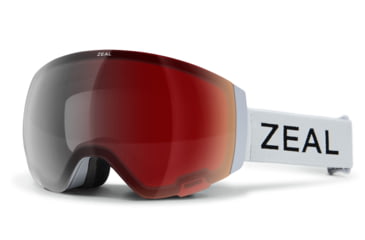 Image of Zeal Optics Portal Goggles, Automatic/GB/Sky Blue Mirror Lens, Fog Frame, Medium, 11913
