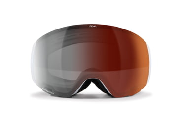 Image of Zeal Optics Portal Goggles, Automatic/GB/Sky Blue Mirror Lens, Fog Frame, Medium, 11913