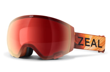 Image of Zeal Optics Portal Goggles, Automatic Rose-Base Polarized w/ Sky Blue Mirror Lens, Canyon Frame, Medium, 11912
