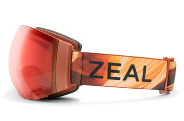 Image of Zeal Optics Portal Goggles, Automatic Rose-Base Polarized w/ Sky Blue Mirror Lens, Canyon Frame, Medium, 11912