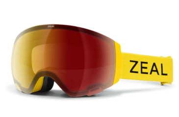 Image of Zeal Optics Portal Goggles, Automatic Yellow-Base Polarized, Sunny Frame, Medium, 11911