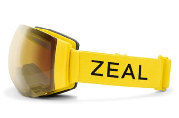 Image of Zeal Optics Portal Goggles, Automatic Yellow-Base Polarized, Sunny Frame, Medium, 11911