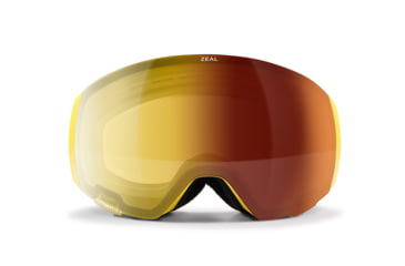 Image of Zeal Optics Portal Goggles, Automatic Yellow-Base Polarized, Sunny Frame, Medium, 11911