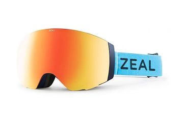 Image of Zeal Optics Portal Goggles, Azure Frame, Phoenix Mirror/Sky Blue Mirror Lens, 11330