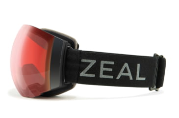Image of Zeal Optics Portal Goggles, Dark Night Frame, Automatic Rose-Base Polarized w/ Sky Blue Mirror Lens, Medium, 11493