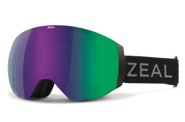 Image of Zeal Optics Portal Goggles, Dark Night Frame, Jade Mirror w/ Sky Blue Mirror Lens, Medium, 11600