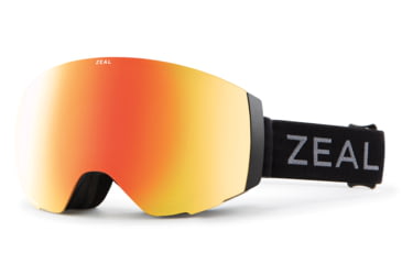 Image of Zeal Optics Portal Goggles, Dark Night Frame, Polarized Phoenix Mirror/Sky Blue Mirror Lens, Medium, 11378