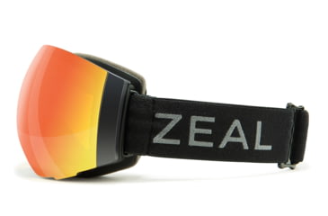 Image of Zeal Optics Portal Goggles, Dark Night Frame, Polarized Phoenix Mirror/Sky Blue Mirror Lens, Medium, 11378