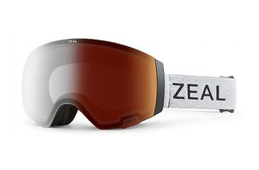 Image of Zeal Optics Portal Goggles, Greybird Frame, Automatic/GB/Sky Blue Mirror Lens, 11333