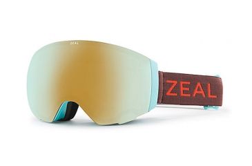 Image of Zeal Optics Portal Goggles, Kaleidoscope Dream Frame, Alchemy Mirror/Sky Blue Mirror Lens, 11336