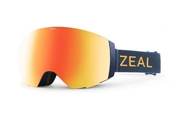 Image of Zeal Optics Portal Goggles, Navajo Navy Frame, Phoenix Mirror/Sky Blue Mirror Lens, 11335