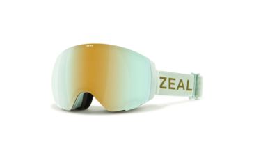 Image of Zeal Optics Portal Goggles, Pistachio Frame, Alchemy Mirror w/ Sky Blue Mirror Lens, 11607