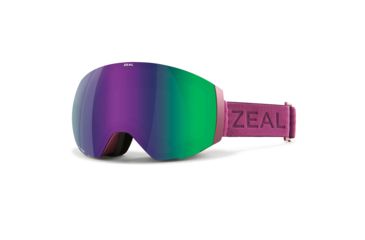 Image of Zeal Optics Portal Goggles, Plum Frame, Jade Mirror w/ Sky Blue Mirror Lens, 11608