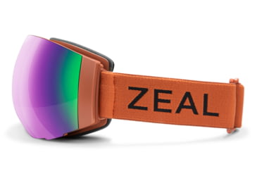 Image of Zeal Optics Portal Goggles, Polarized Jade w/ Sky Blue Mirror Lens, Sandstone Frame, Medium, 11916