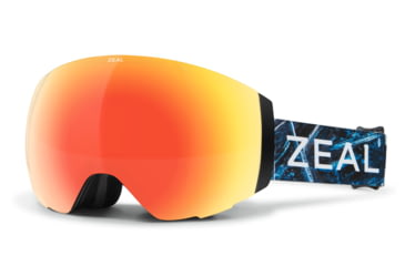 Image of Zeal Optics Portal Goggles, Polarized Phoenix Mirror/Sky Blue Mirror Lens, Arctic Frame, Medium, 11919